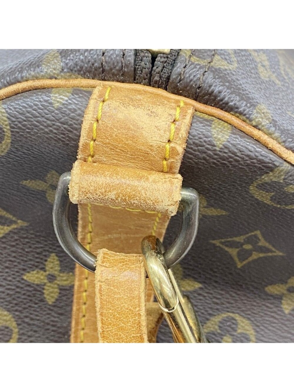 Louis Vuitton Boston Bag Monogram Keepall Bandouliere 50 Brown - Picture 10 of 10